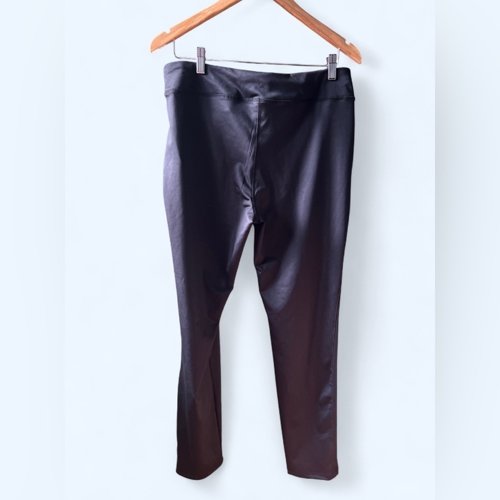 NWT Joe Fresh Women’s Black Tie Front Pants Flare Activewear Outdoor Large - Picture 2 of 8